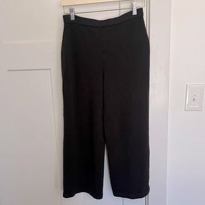 St. John Cropped Wool Pants